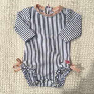 Ruffle Butt Bathing suit 3-6m